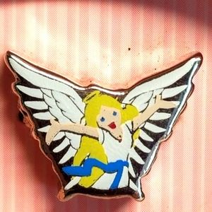 Precious Girl's faith charm angel charm